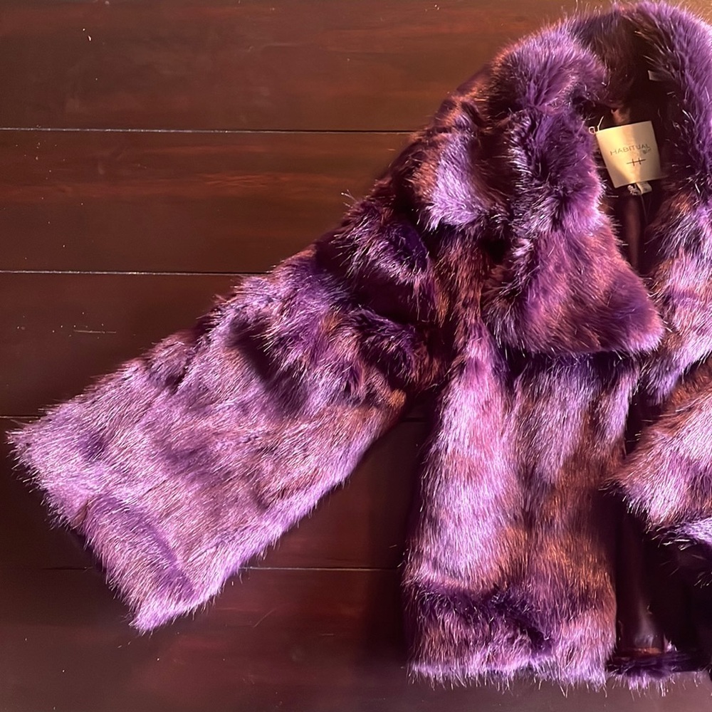 Habitual Girl Faux Fur Coat